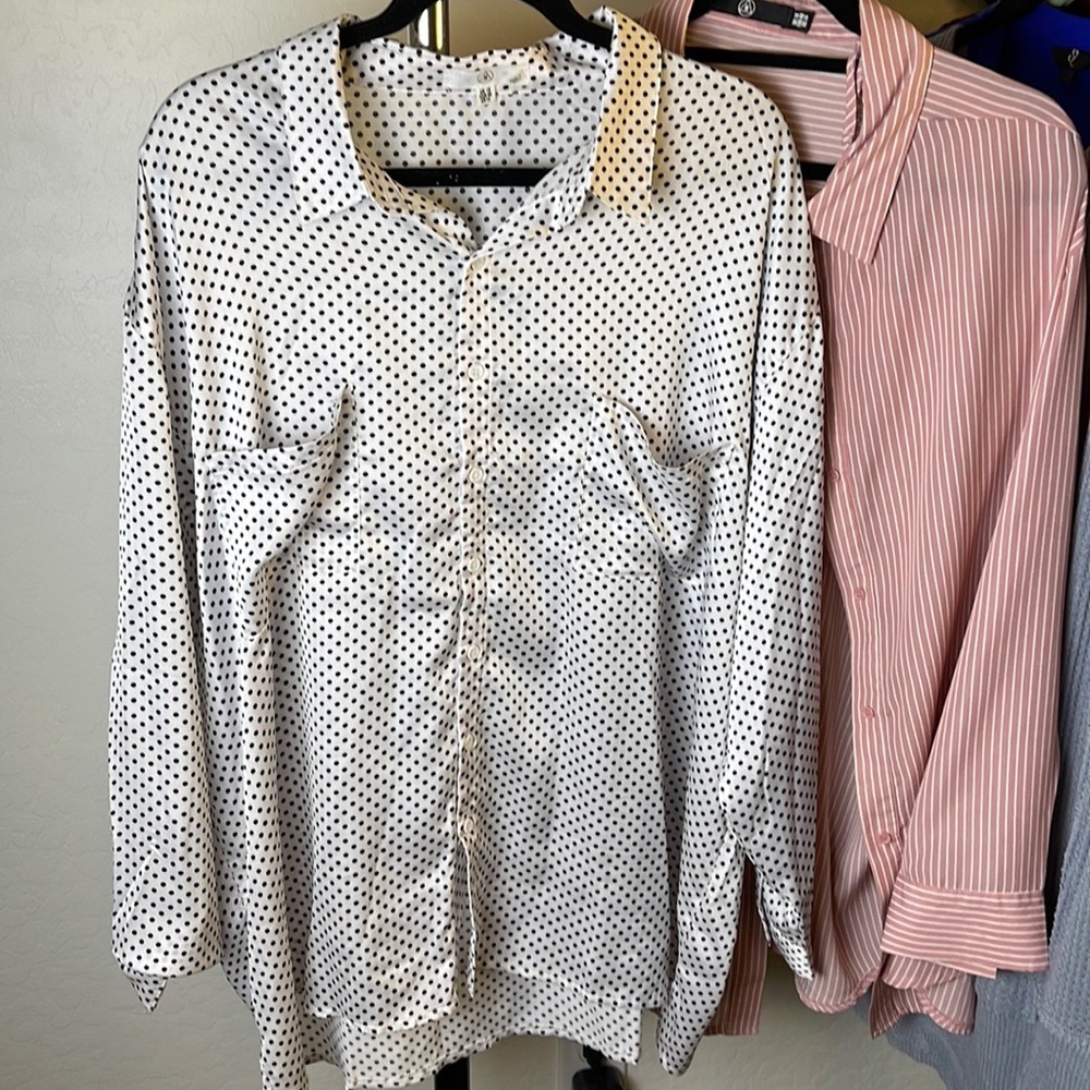 2 dressy shirts by missguided